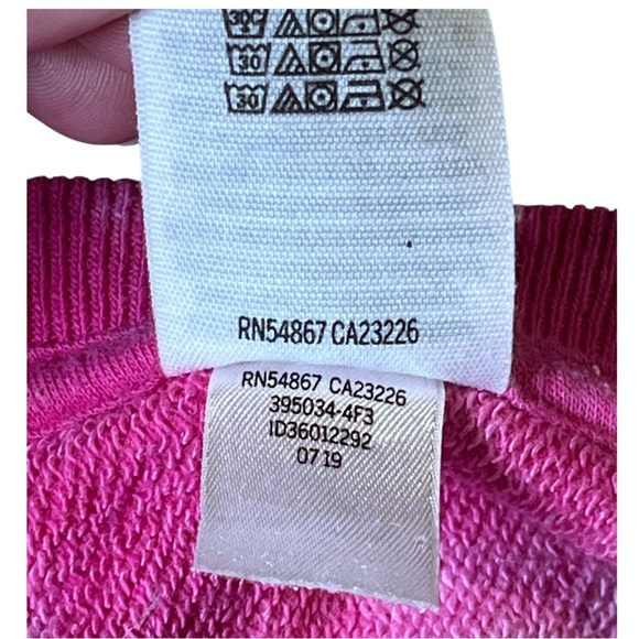 PINK Victoria's Secret Fuchsia Tie-Dye Top - Picture 13 of 15